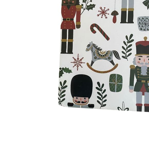 NUTCRACKER Cork Backed Hard Christmas Placemats 12x16 Set of 4 Holiday New - Picture 7 of 10